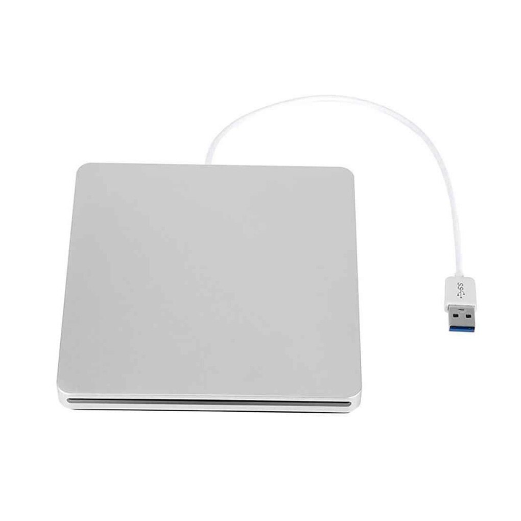 Leitor de disco externo usb 3.0, gravador de dvd e unidade óptica para laptop