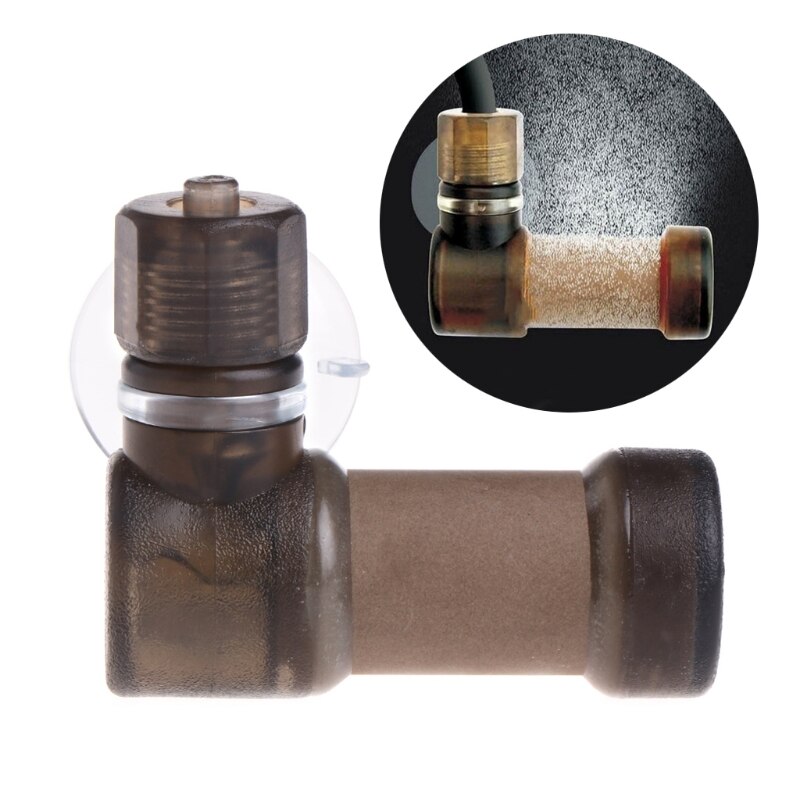 Aquarium  co2 diffuse verstuiver koolstofdioxide oplos systeem voor aquarium planten grootte l/s