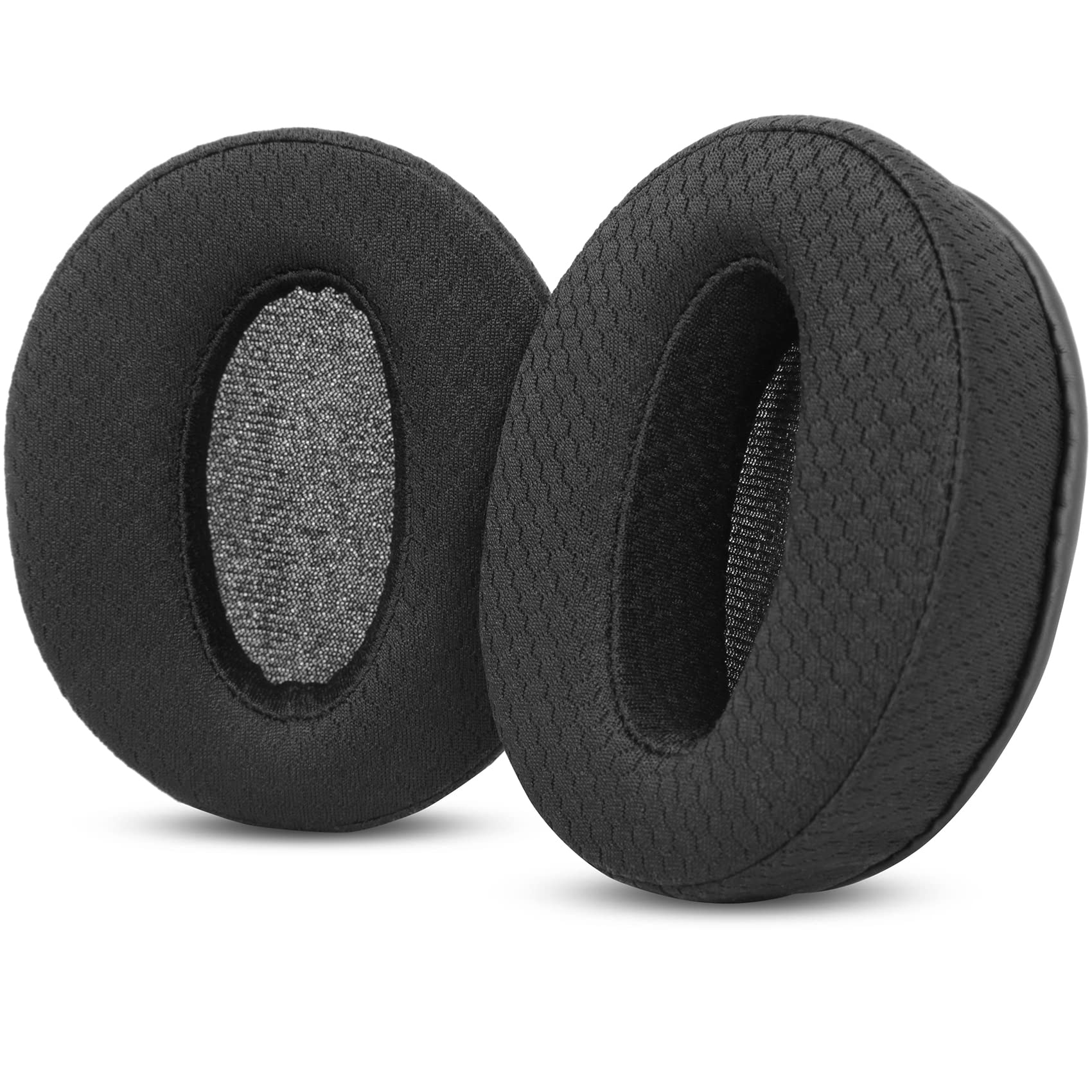 HD4.50BT oorkussens kussen, vervangende traagschuim oorkussens voor Sennheiser HD 4.50BT, HD 4.50BTNC, HD 4.40BT hoofdtelefoon: Black