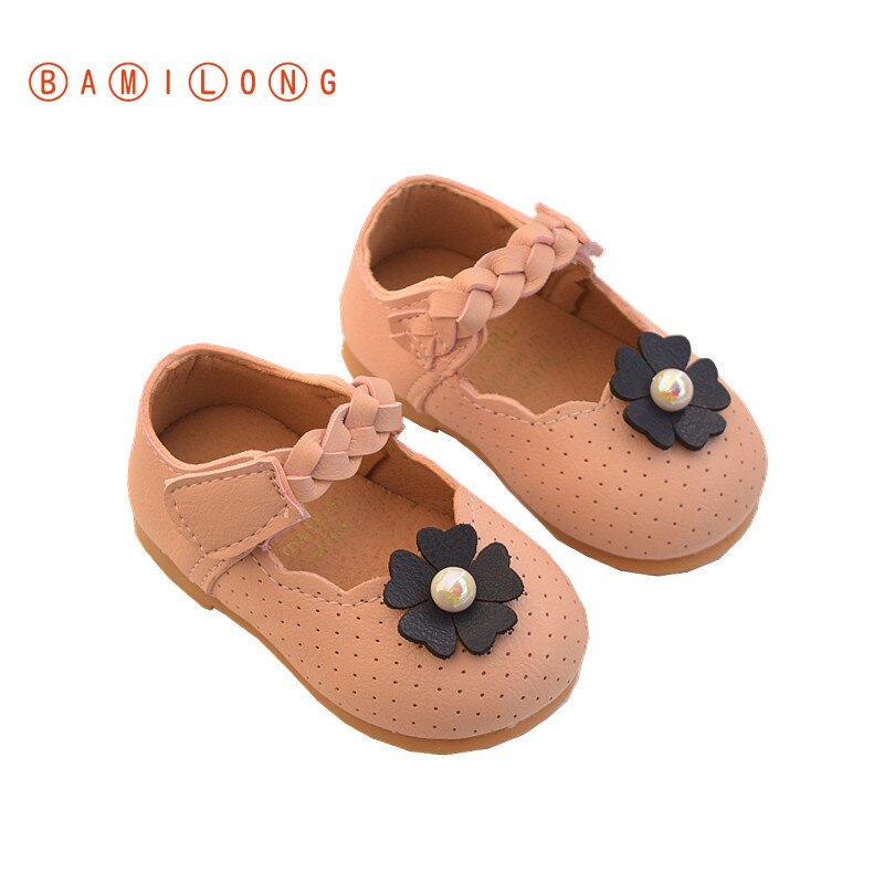 Sweet Toddler Girls Sandals Flowers Baby Dresses Shoes Floral Children Girls Princess Shoes Kids Summer Party Footwear S186