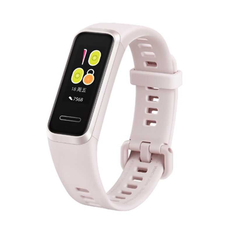 Huawei Band 4 Smart Bracelet Heart Rate Sleep Monitor USB plug Charge 5ATM Waterproof Smart Watch Long Standby: HUAWEI Band 4 Pink