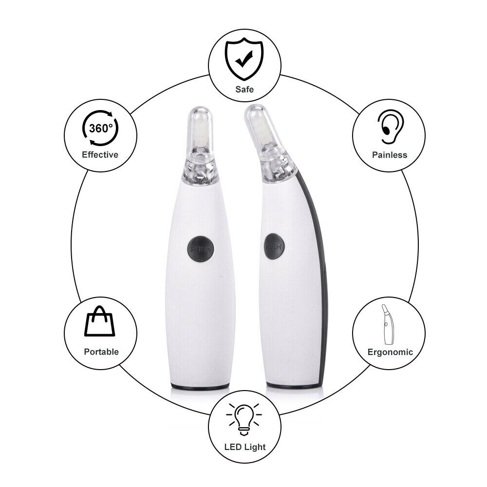 Silicone oreille cuillère oreille-nettoyage ensemble d'outils spirale oreille nettoyant oreille cire enlèvement oreilles cire enlèvement écouvillon pour enfants adultes