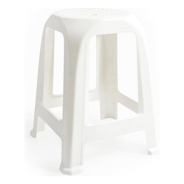 Hocker Aroa Kunststoff Weiß (26X26x47 cm)