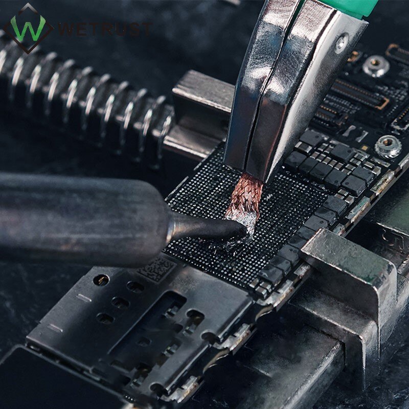 RELIFE RL-1520 2520 3020 Copper Desoldering Braid Soldering Wick Efficient Tin Removal For Phone Mainboard BGA Repair Tool