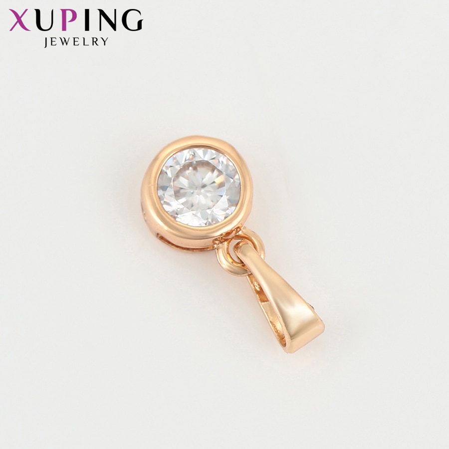 Xuping Exquisite Romantic Round Shape Pendant for Women Temperament Nice Synthetic Cubic Zirconia Family S233-35988