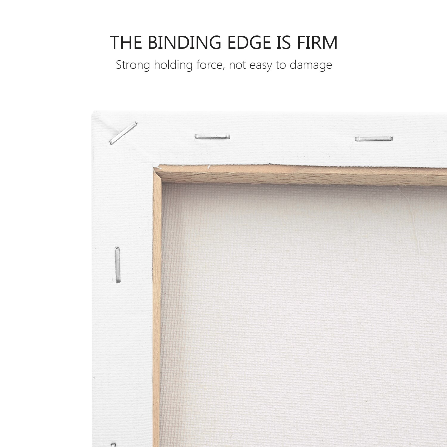 6pcs Blank Artist Canvas Framed White Paint Boards Artwork Painting Picture frame Art Painting Stretched Acrylic Board Panels