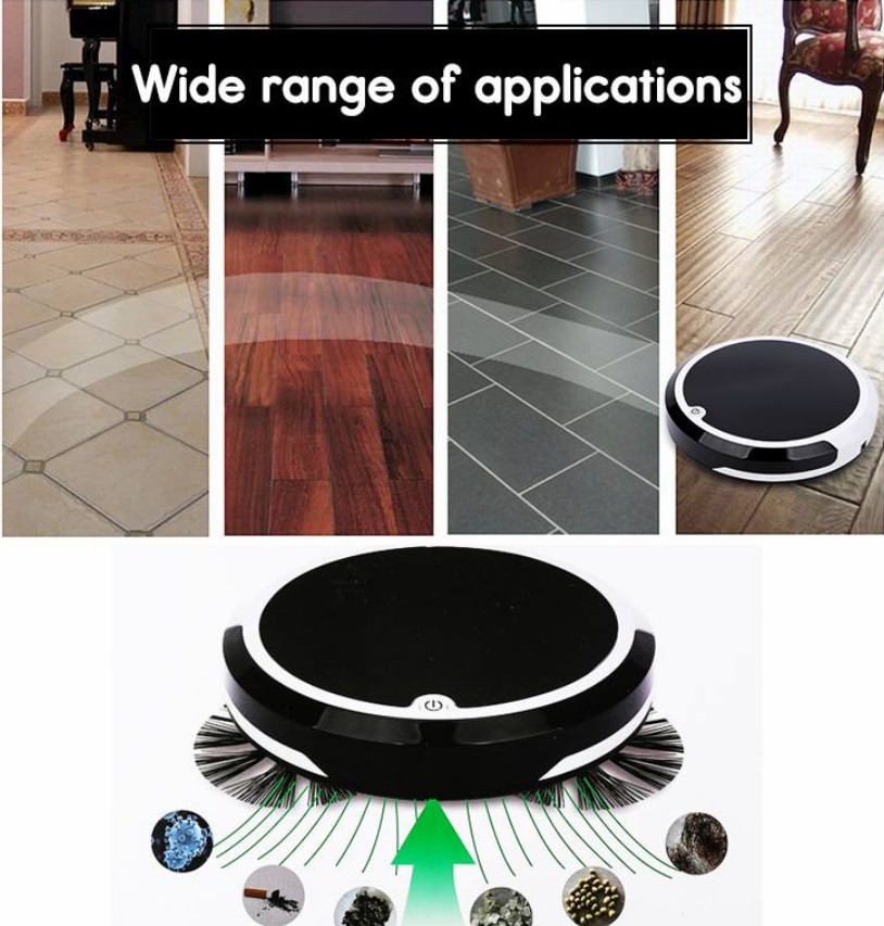 Roboter Vakuum Reiniger Hause 4 in 1 Wiederaufladbare Auto Reinigung Roboter Clever Reinigung Schmutz Staub Haar Automatische Reiniger Für Elektrische V
