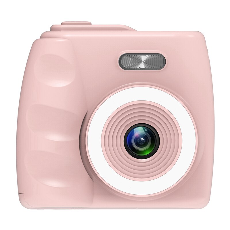 P10 Mini Children's Digital Camera HD Waterproof Outdoor Photography Props Camera Children for Home Travel: Pink