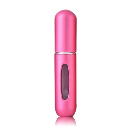 5ml mini flacons de parfum rechargeables pratiques avec pompe à parfum en spray, contenants cosmétiques vides, flacon atomiseur en spray pour voyage: 5ml rouges roses