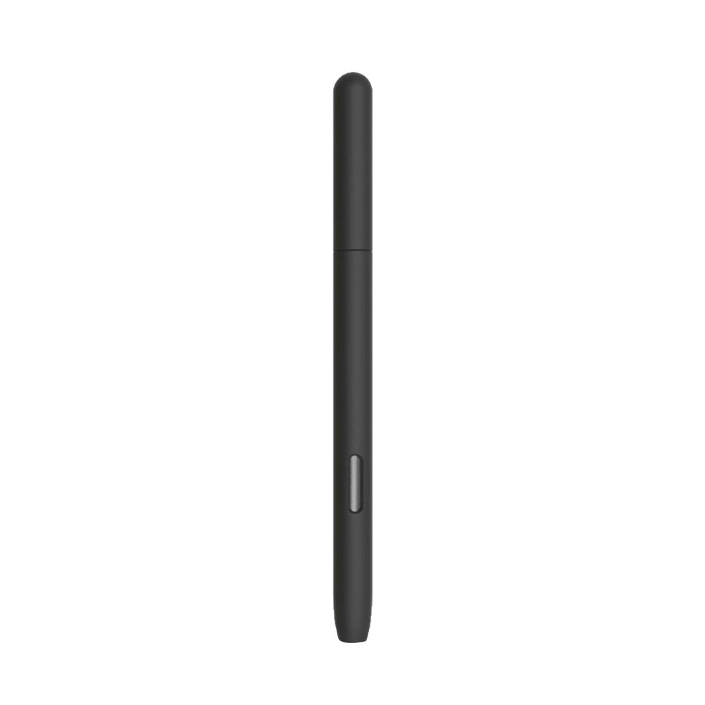 Voor Samsung Galaxy Tab S6/S6 Lite/S7 S-Pen Cover Leuke Tablet Siliconen Tablet Stylus Potlood case Tablet Siliconen Etui: Black S7