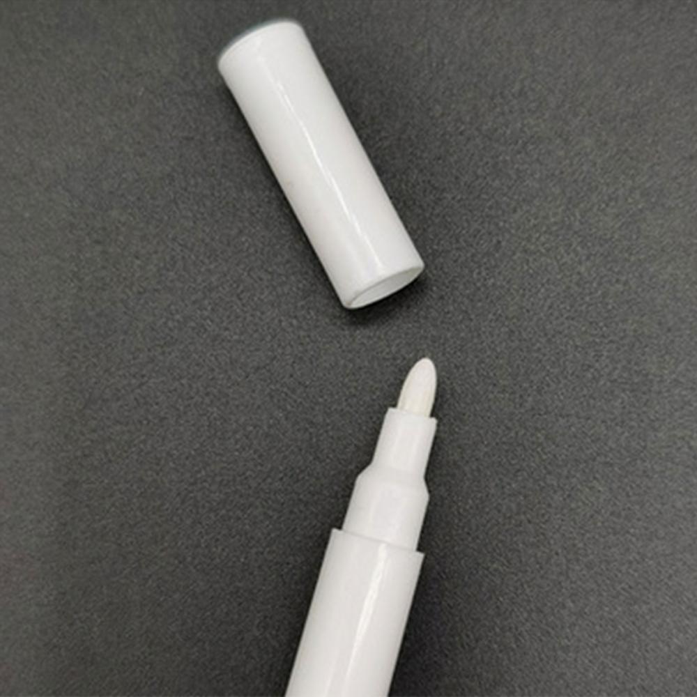 Stylo marqueur blanc pour fenêtres en verre, 1 pièce, tableau noir électronique, autocollant mural