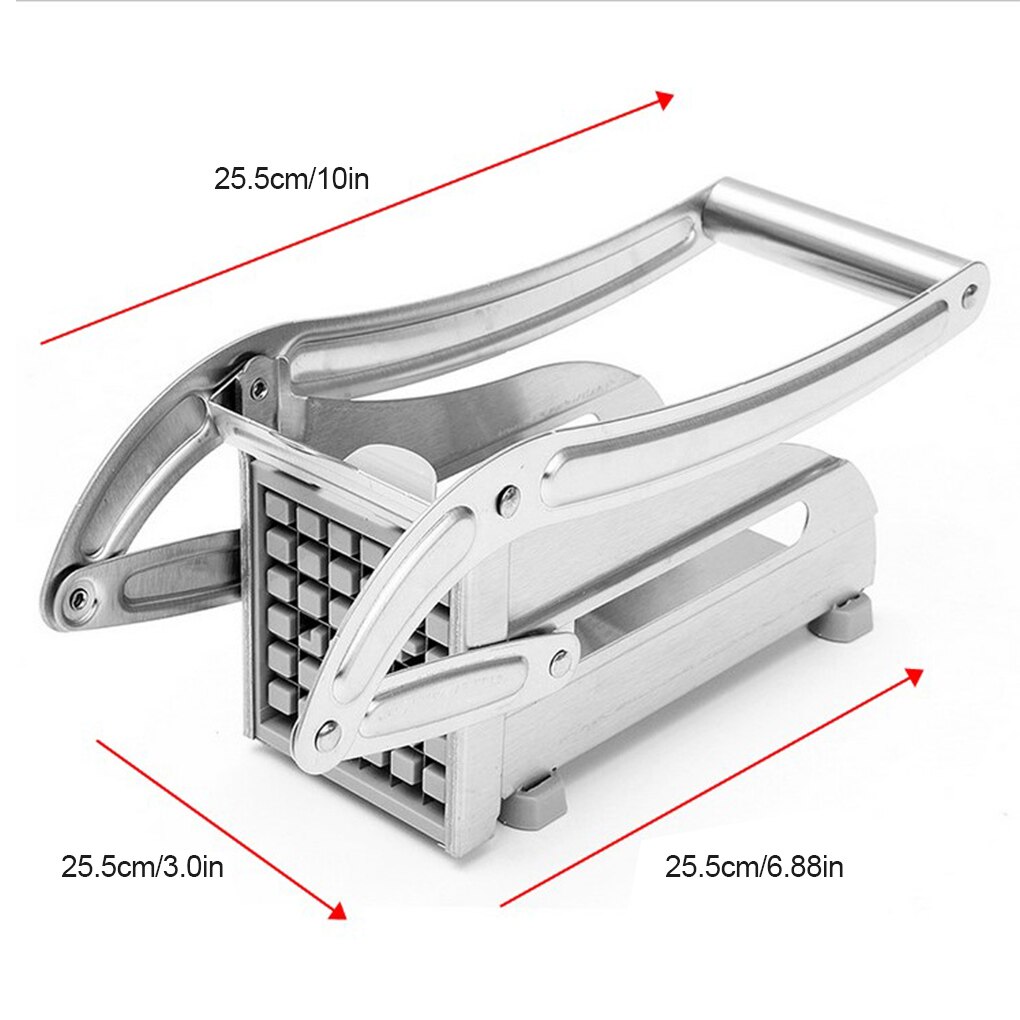 Manual Potato Cutter Stainless Steel French Fries Slicer Potato Chips Maker Meat Chopper Dicer Cutting Machine Tools For Kitchen