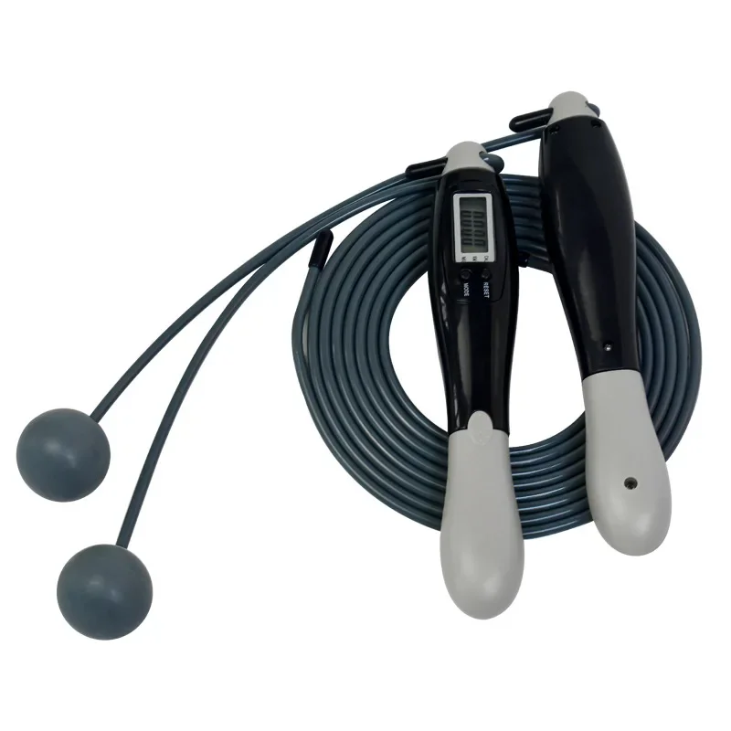 1PC Digital kabellos Kalorien Zähler Springseil Sport Gewichte ÜSpund Fitness Bodybuilding kabellos Digitale Springseile einstellen: Licht Grün
