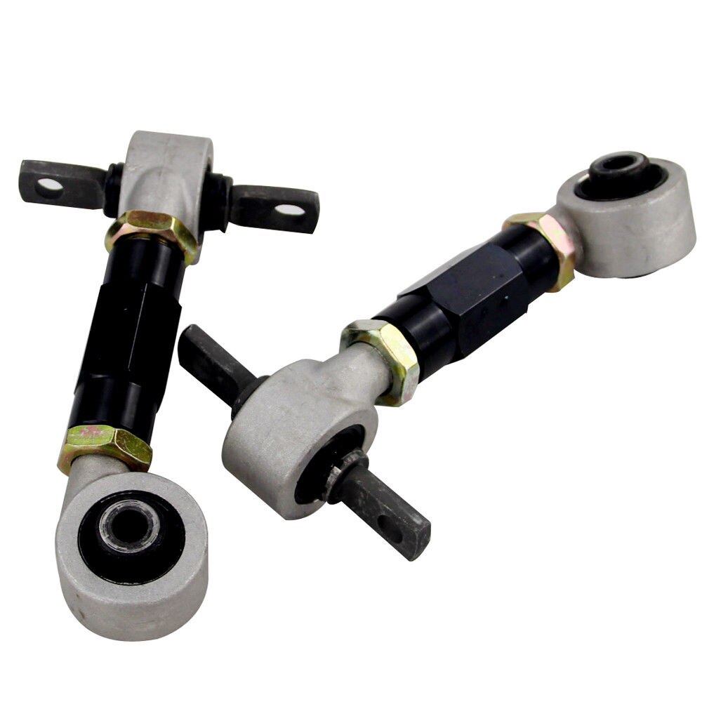 Wlr Racing-Links + Rechts Achter Camber Kit Voor Honda Acura Civic Integra Crx Rear Camber Arm Kit Eg ek DC2 Ef WLR9851: BLACK