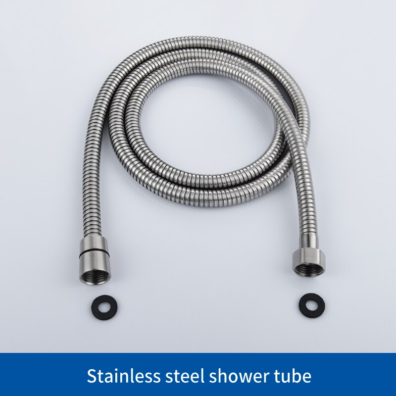 Adjustable Bracket Shower Bar Lifting Rod With Shower Rack Shower Column Shower Riser Slide Bar Shower &amp; Hose Brushed: Hose