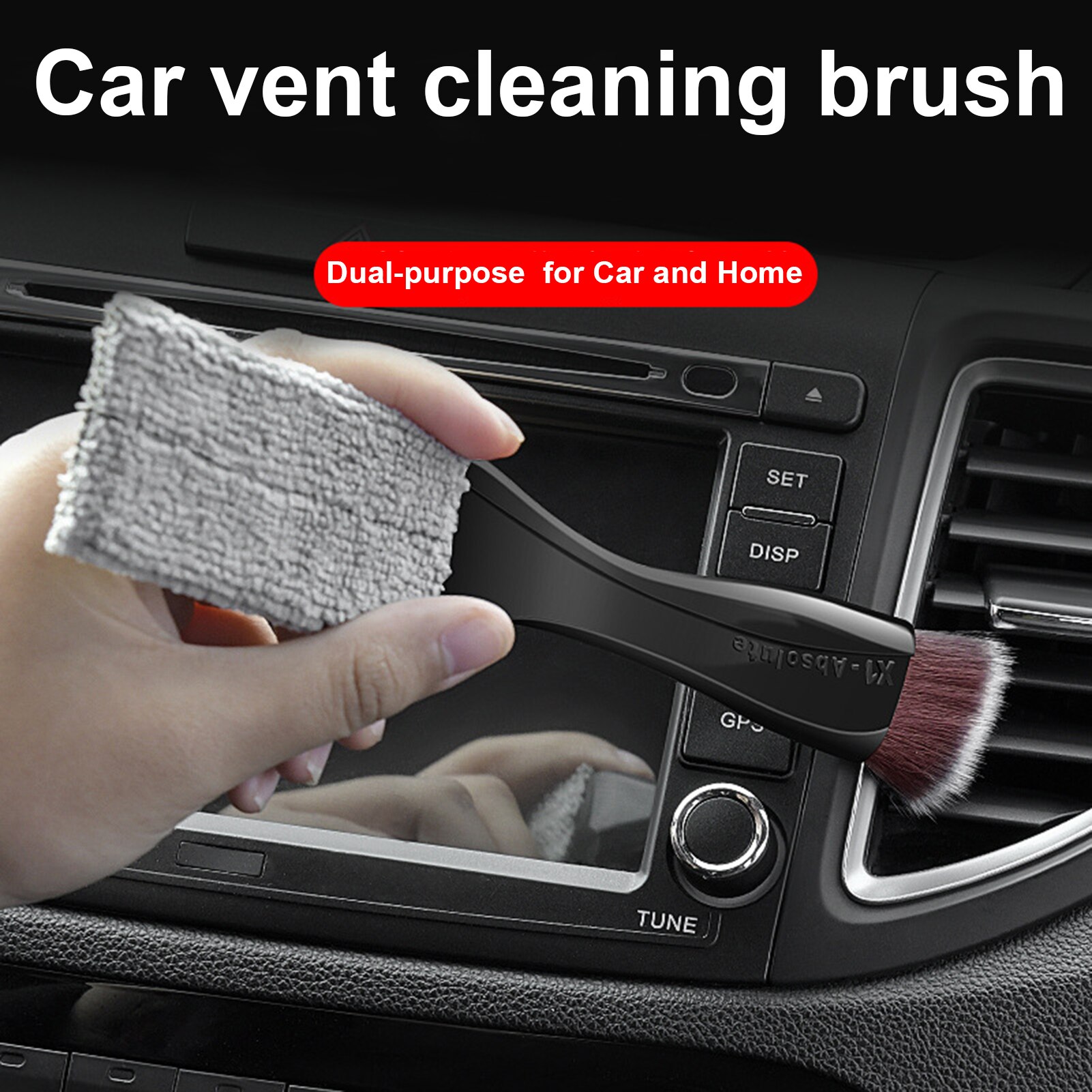 Nettoyant Film Huile Pare-brise Voiture - Avec Brosse - 2 Pièces - Pour Vitres Propres Et Anti-pluie