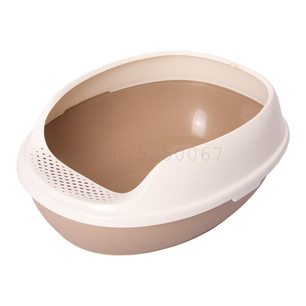 Kat toilet kat sand potte enkelt lag dobbelt lag fyrretræ bentonit kat sand potte mesh fed kat super stor lukket: Model 10