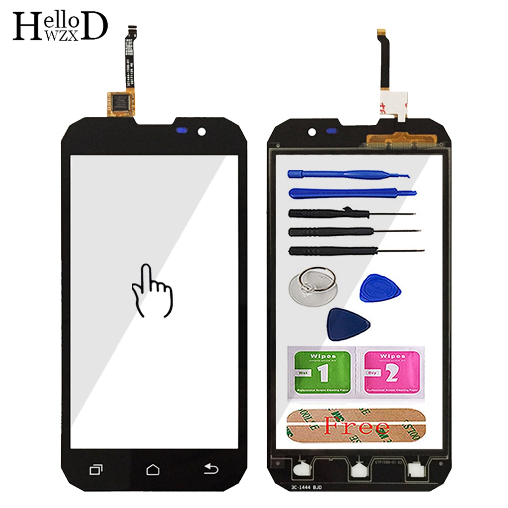 Mobile Phone Front Touch Glass For Geotel G1 3G Touch Screen Glass Digitizer Panel Sensor Tools Adhesive