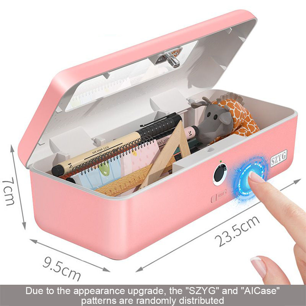 Fingerprint Safe Box Mini Safe Jewelry Stationery ... – Grandado