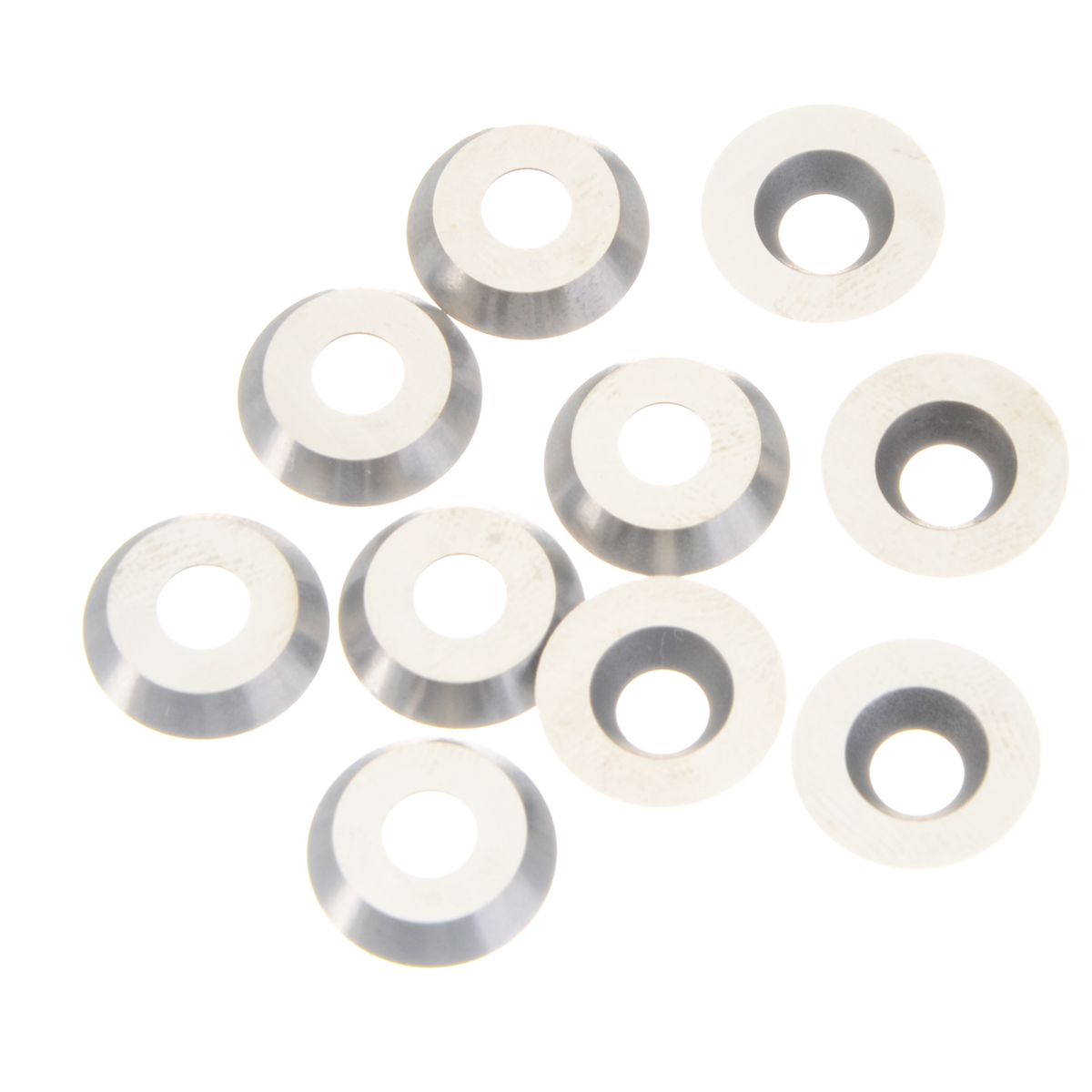 10pcs 1/2" 12mm Round Carbide Cutter Inserts Wood Turning Cutter Tool Ci3 for Wood Turning Woodworking Tools