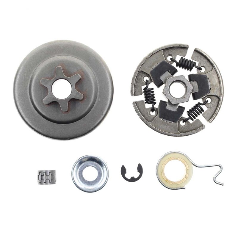 Embrayage pignon 3/8 pouce pour Stihl 017 018 021 023 025 Ms170 Ms180 Ms210 Ms230 Ms250 tronçonneuse avec rondelle e-clip Kit remplacer 112: Default Title