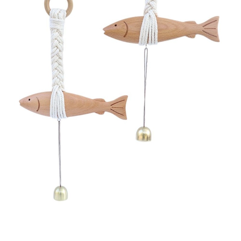 Drewniane zawieszki na ścianę, ultracienkie ozdoby w kształcie rybki, lekkie, oszczędzające miejsce, robić montażu na ścianie, wiszące rybki, zawieszki z pstrąga, rękodzieło.