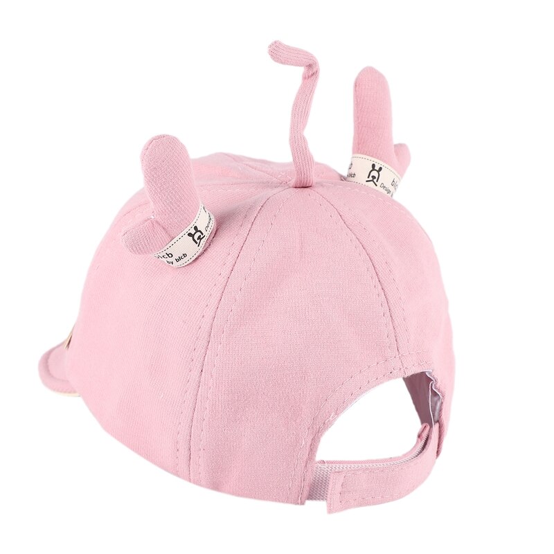 Børnehue - Bomuld - Blød Fawn Baby Cap til Piger