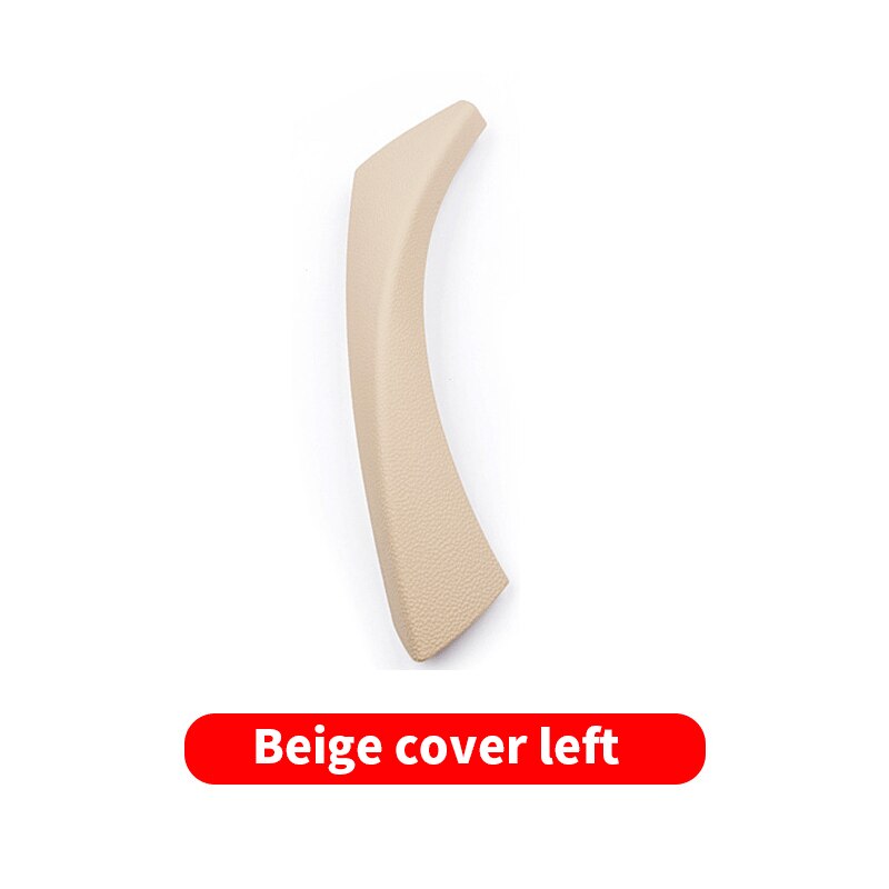 For BMW 3 Series E90 E91 E92 Original Inner Door Handle Panel Pull Trim Black Beige Gray Right Left Cover 2004 Accessories: Beige cover left