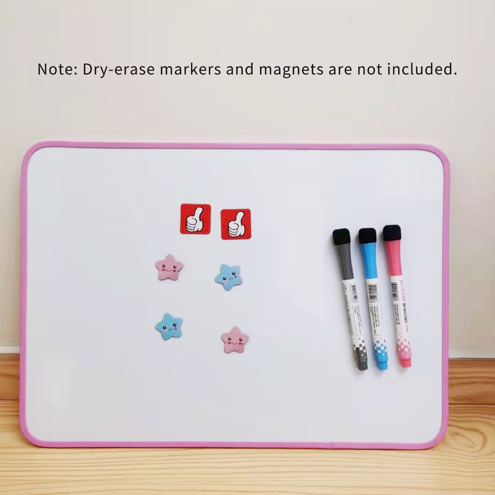 Portable Magnetic Dry Erase Board Double-Sided White Board Handwriting Whiteboard Easy to Clean for Children Drawing Writing