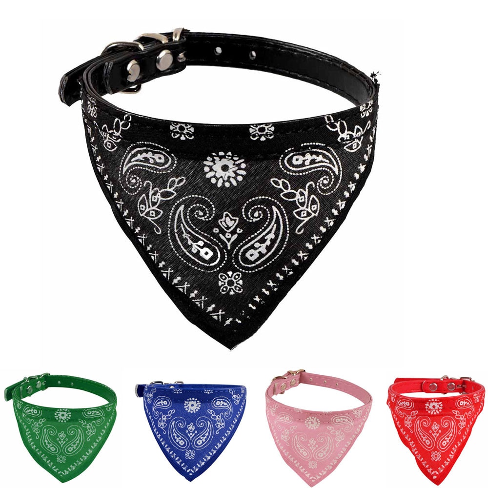 Verstelbare Pet Dog Puppy Cat Sjaal Bandana Kraag Halsdoek Voor Hond Perro Chien Dla Psa Hond Honden Cani Psy # #