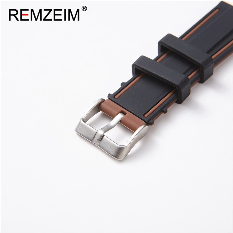 Premium Siliconen Horloge Band Quick Release Rubber Horloge Band 20Mm 22Mm 24Mm Horloge Band Horloge Vervanging Horlogeband groen