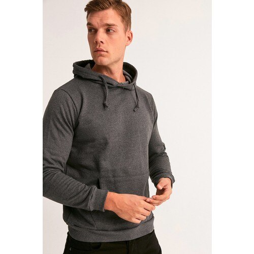 FullaModa Hooded Sweatshirt. Colors: gray, dark gray, cochineal, the yellow, black