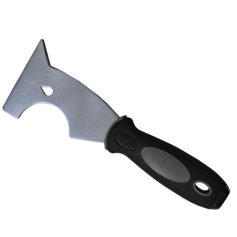 Stainless Steel Paint Putty Scraper 7in1 Tool Spackle Knife Caulk Removal Tool Painters Tool Paint Can Opener Paint Remover