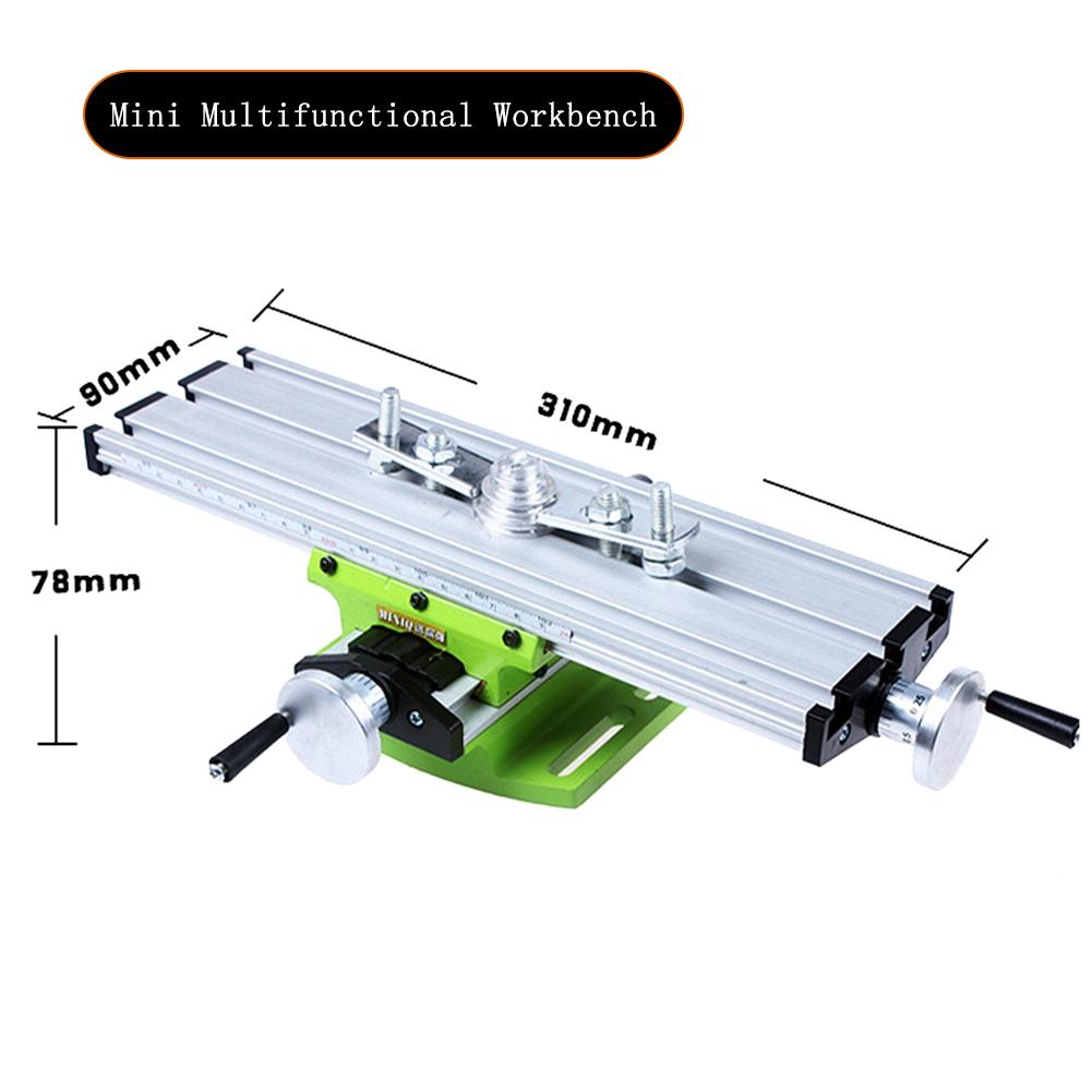 Mini Mesa de Trabajo multifunción de precisión BG6300, tornillo de banco, accesorio, fresadora de taladro, mesa de coordenadas de ajuste del eje X e Y