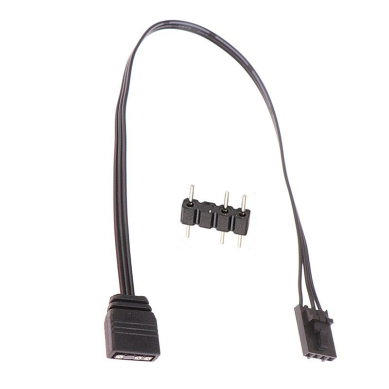Voor Corsair 4PIN RGB naar standaard ARGB 3-pins 5V adapterconnector RGB-kabel 25 cm
