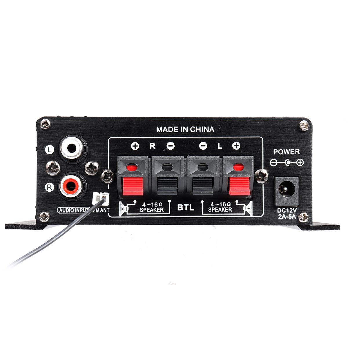 200W+200W 2CH 12V Car Audio Power Amplifier HIFI Audio bluetooth Amplifier Home Theater Sound System FM Radio Stereo Amplifiers