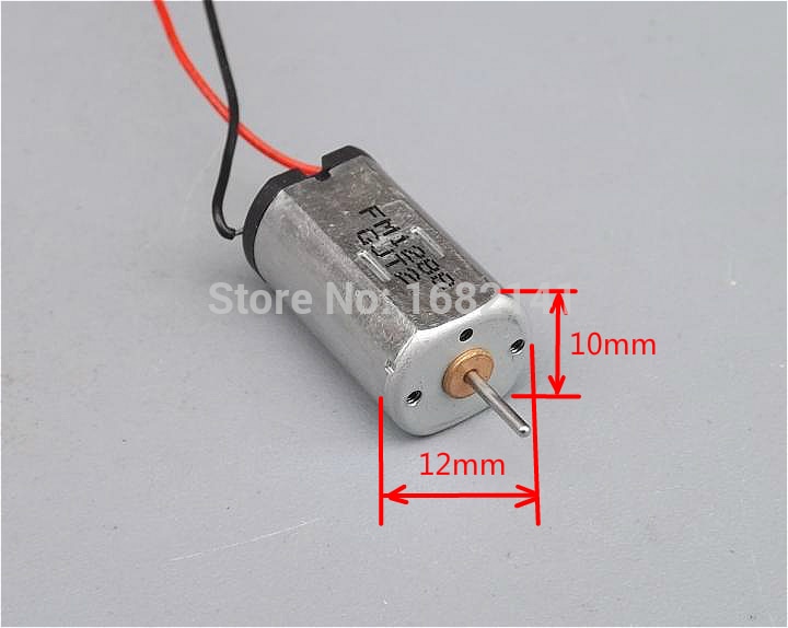 1.5V - 3V DC N30 Micro power Consumption 2000 to 4000 rpm/min Solar Motor MMini Motor Long Axis with cable Toy Motors