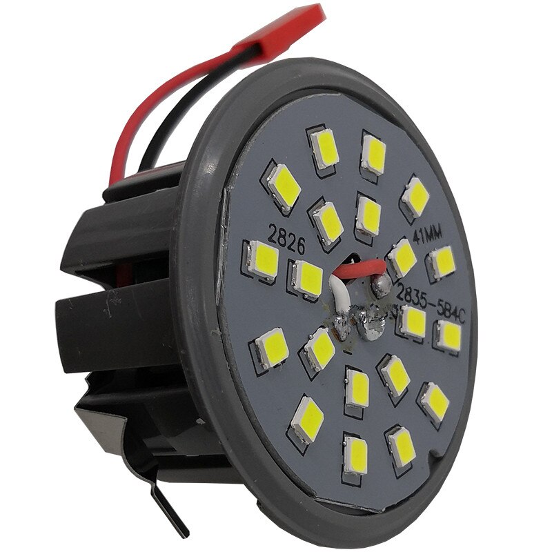 Led spotlight pære direkte plug-inintegreret lys kop 5w dobbelt farve loft forsænket paraply erstatte krystal lyskilde