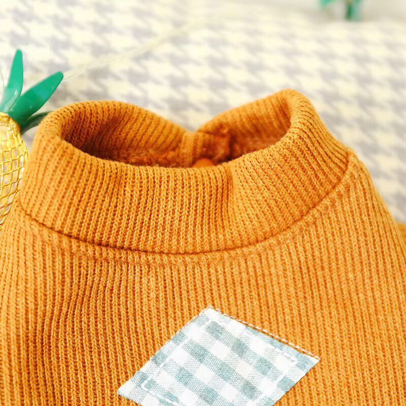 Plaid Knit Hond Denim Jumpsuit Winter Warm Hond Overalls voor Kleine Poedel Shih Tzu Maltezer Kleding Puppy Kleding Pyjama