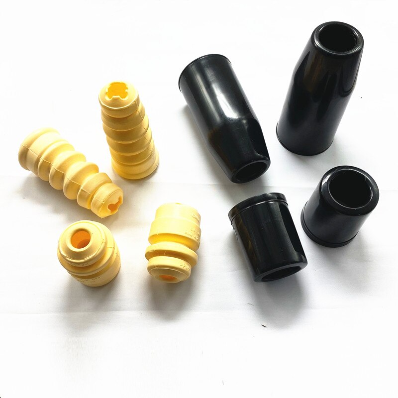 RWSYPL Car Rear Suspension Shock Bump Stop Rubber Buffer & Dust Cover For A6 C5 A4 S4 Passat B5 1998-2005 4B0512131 8D0412131: 1 Set