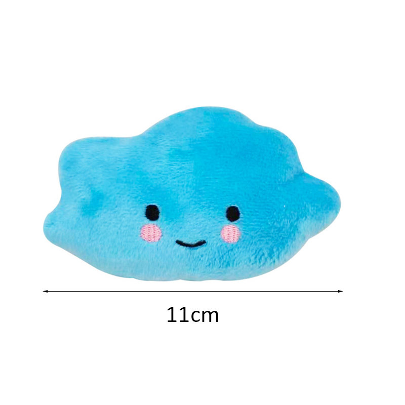 Juguetes chirriantes para perros y gatos, juguete de peluche suave para mascotas, pequeño juguete para perros pequeños, Chihuahua, Pomerania, Happy Time, suministros para mascotas: Verde