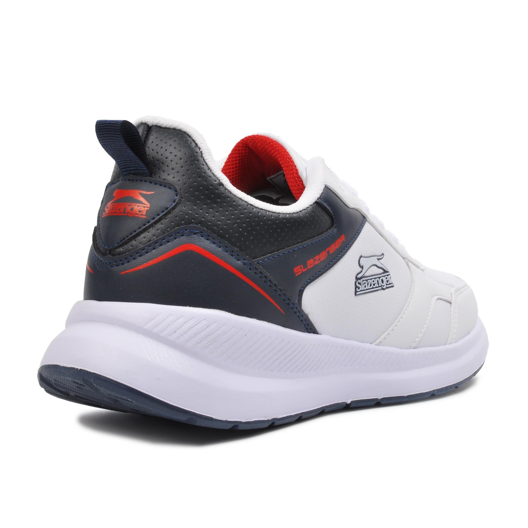 Zapatillas deportivas Slazenger Zero para hombre, color blanco y azul marino