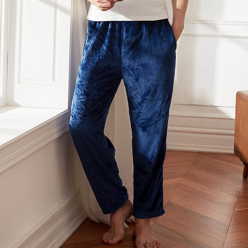NANJIREN MARKENQUALITÄTS-sexy Flanell Schlaf Hosen Für Frauen Große Größe Hause Schlafanzug Plus Samt Hosen lässig verlieren Schlaf Höschen Hosen Pyjama