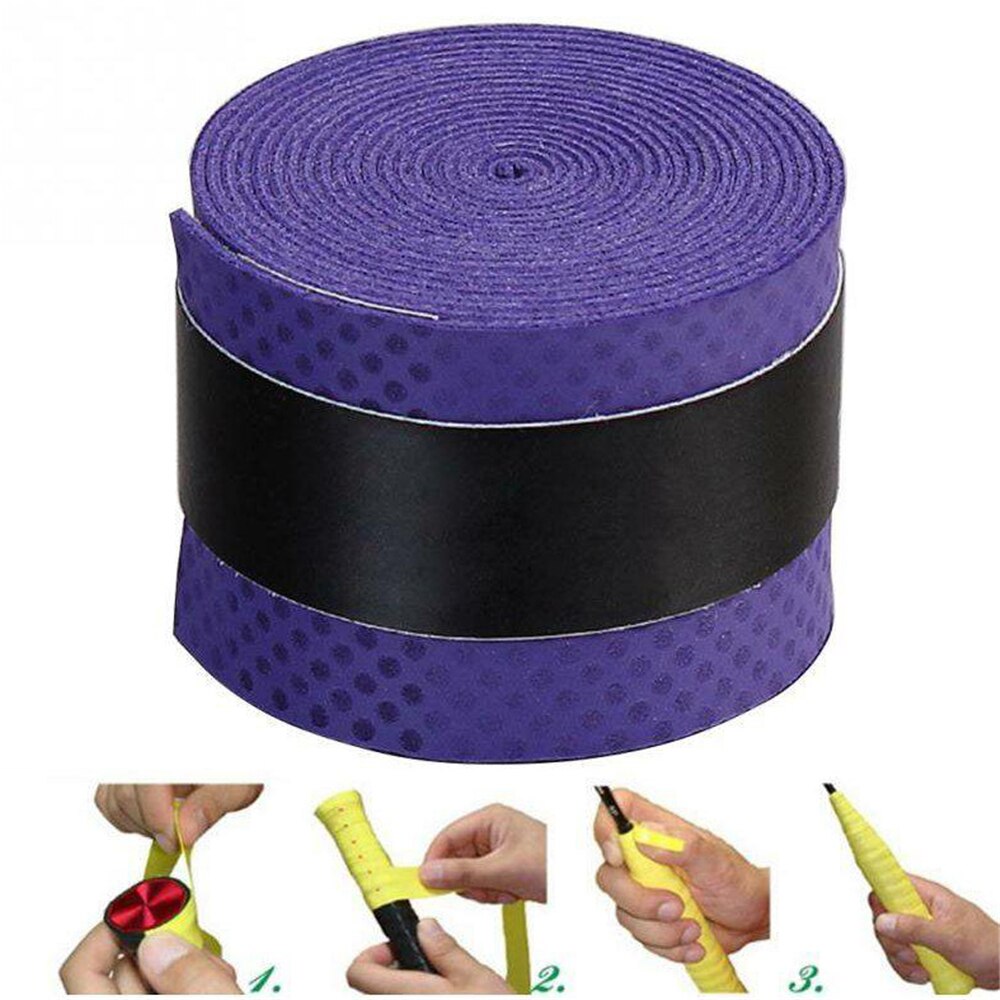 Absorb sweat Racquet Grip Tape Stretch Band Tennis Squash Badminton