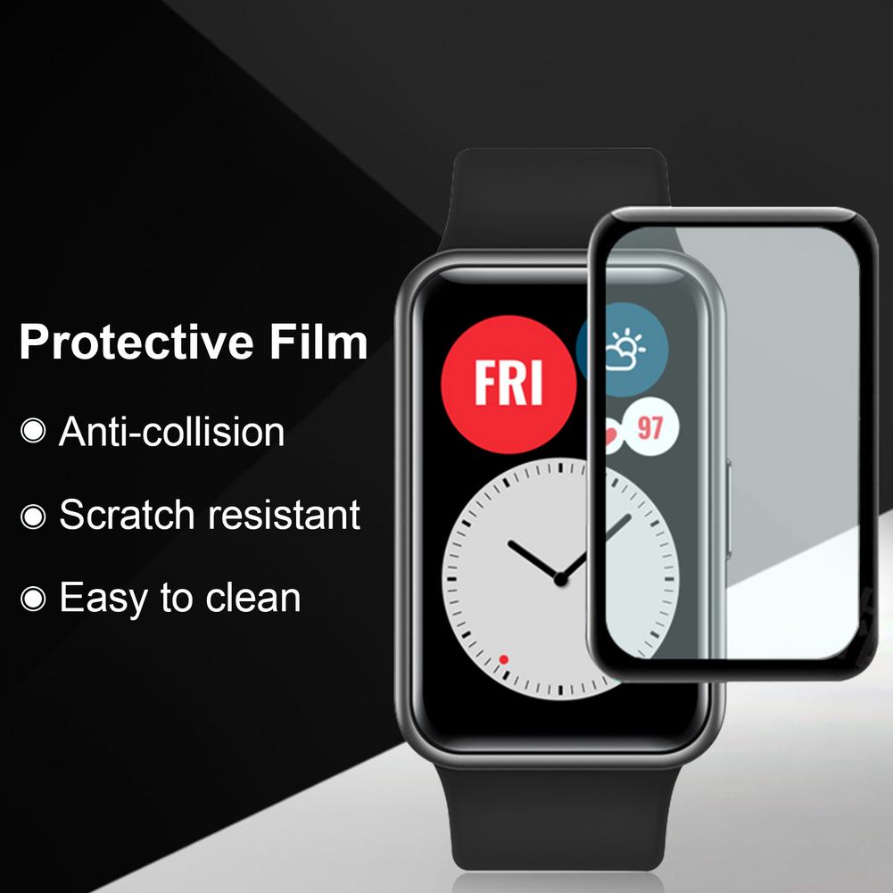 Nueva película protectora de pantalla para Huawei Watch Fit Smart watch, película protectora de pantalla para Huawei Watch Fit, película protectora de TPU suave