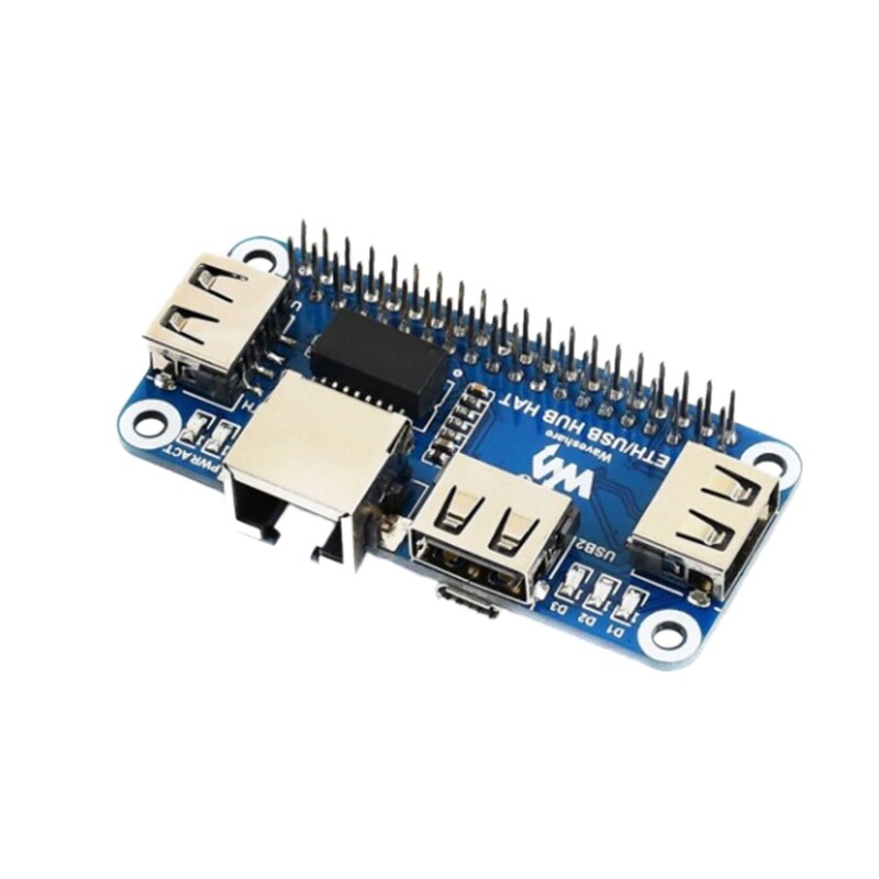 Waveshare Ethernet/Usb Hub Hoed Voor Raspberry Pi 1X RJ45 Ethernet Poort 3X Usb-poorten 5V