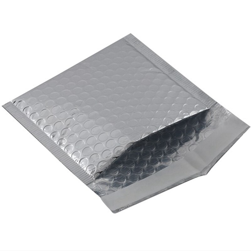 Novel-Bubble Mailing Bags Silver Bubble Mailers Padded Envelopes Multi Function Packaging Metallic Bags