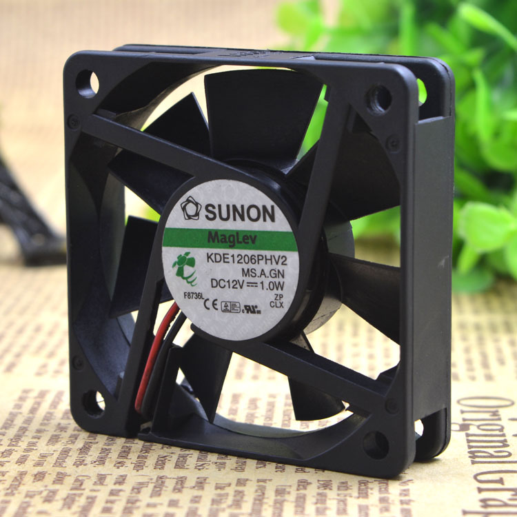Sunon kde 1206 phv 2 6015 12v 1.0w 2 trådar kylfläkt adda