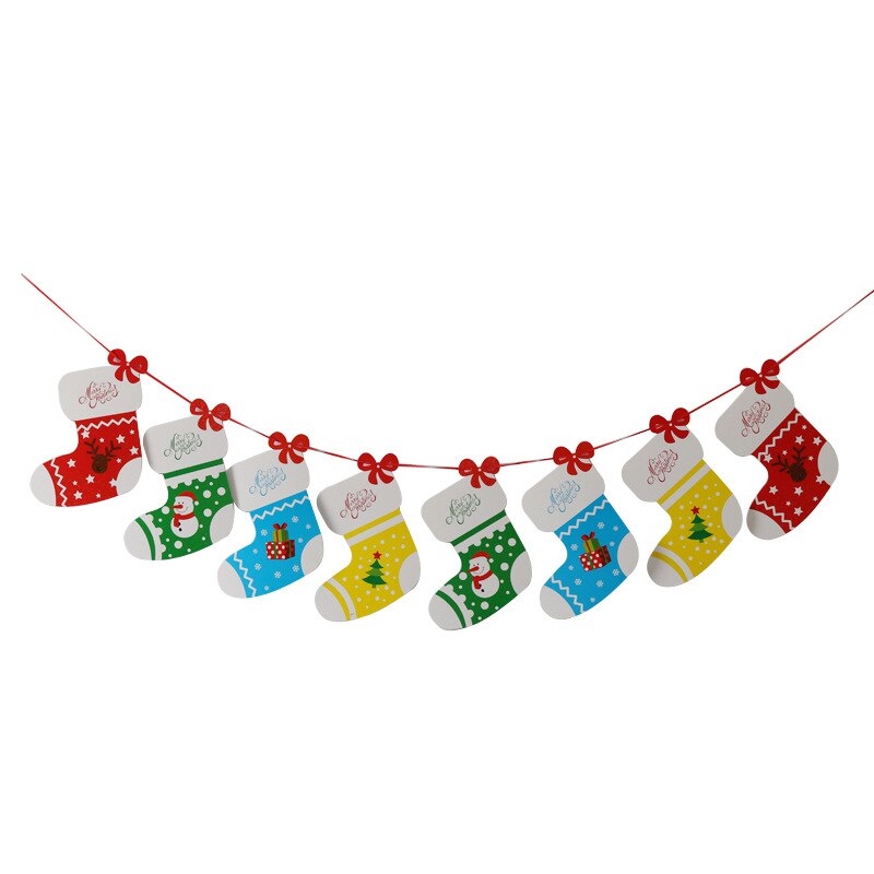 3m krans jul banderoller jultomten banderoll snögubbe älg flagga xmas trees banderoller dekor god jul inredning för hemmet: Kaki