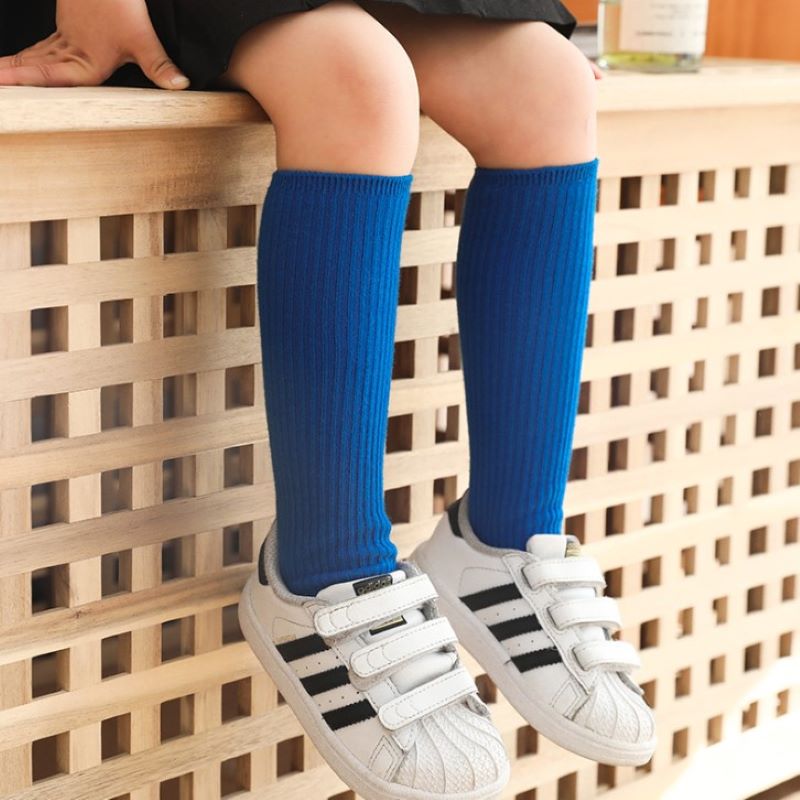 Süssigkeit Farbe Socken mädchen Kniehohe Lange socke einfarbige Socken Junge Mädchen freundlicher socken für Erwachsene